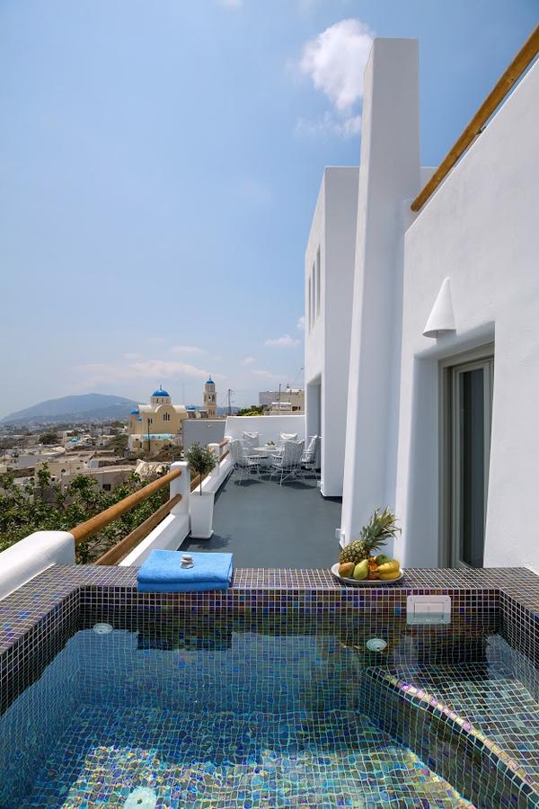Nectarios Villa - Studios & Suites Adults Only Fira  Ngoại thất bức ảnh