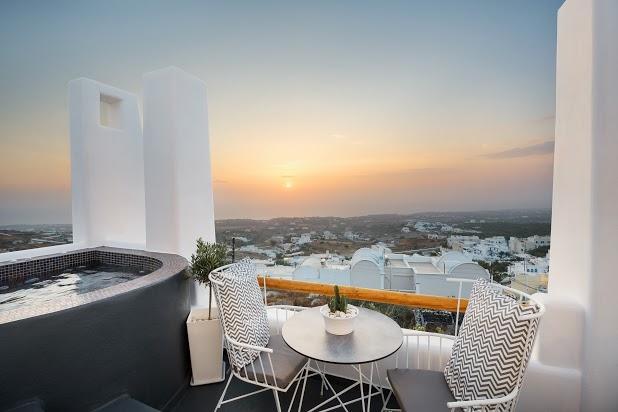 Nectarios Villa - Studios & Suites Adults Only Fira  Ngoại thất bức ảnh