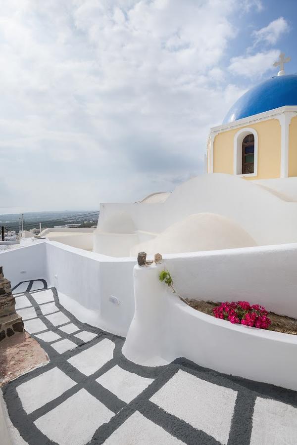 Nectarios Villa - Studios & Suites Adults Only Fira  Ngoại thất bức ảnh